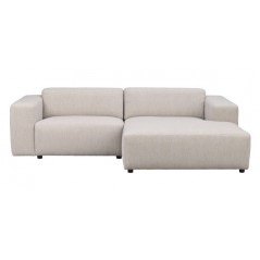 RO Willard 3-Seater R-Sofa Light Beige